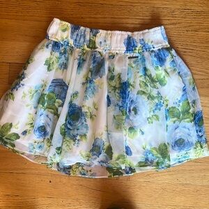 Abercrombie & Fitch NWT Floral Skirt Size Small Vintage!
